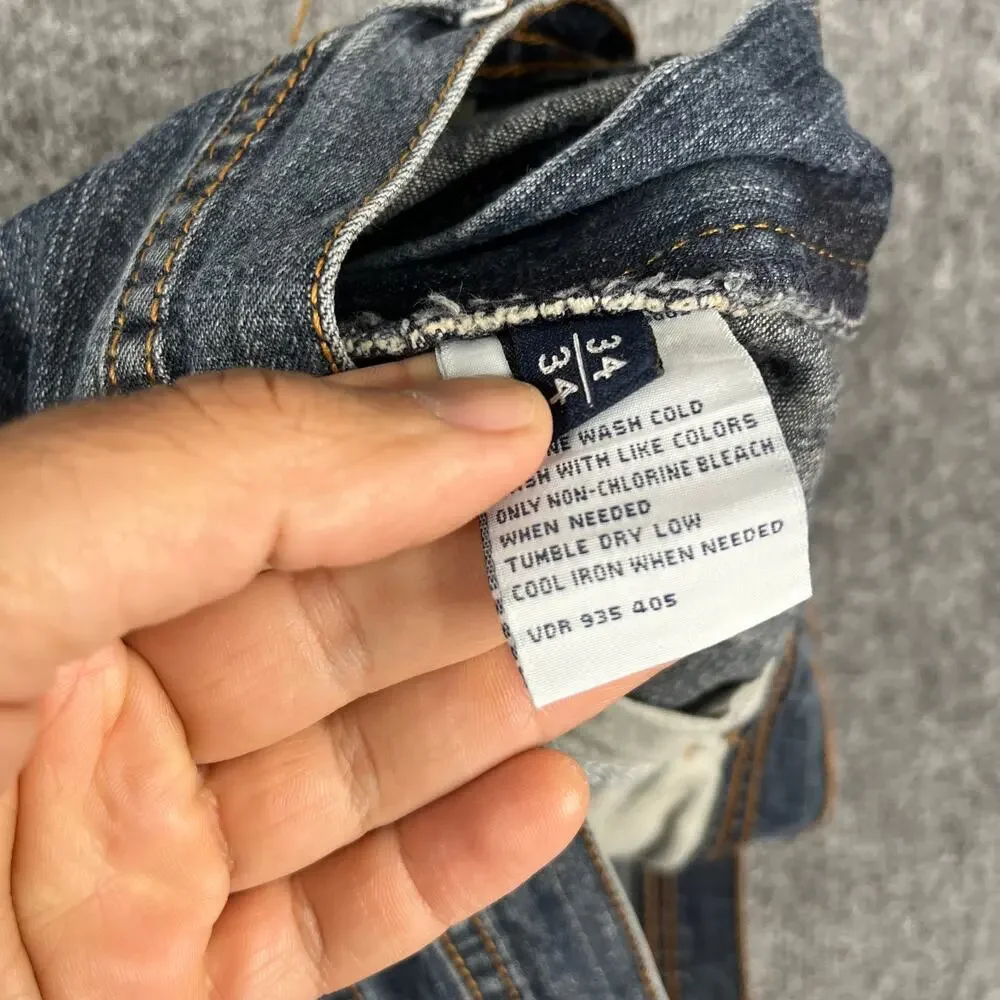 Nautica Jeans Mens 34x34‎ Blue Straight Leg Classic Fit Denim Pants Casual